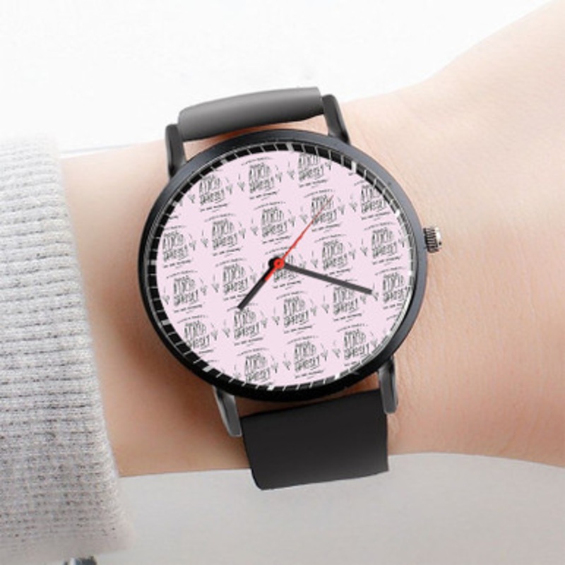 Pastele Flatbush Zombies Babel Watch Custom Unisex Black Quartz Watch Premium Gift Box Watches