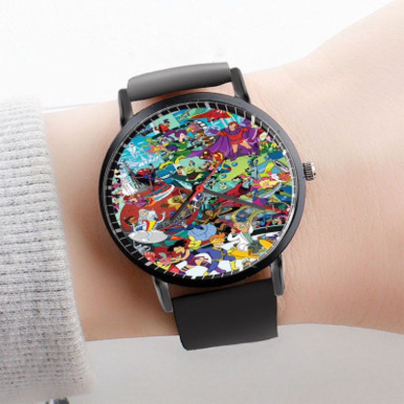 Pastele Futurama X Watch Custom Unisex Black Quartz Watch Premium Gift Box Watches
