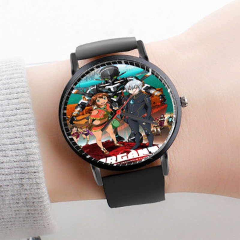 Pastele Gargantia on the Verdurous Planet Watch Custom Unisex Black Quartz Watch Premium Gift Box Watches