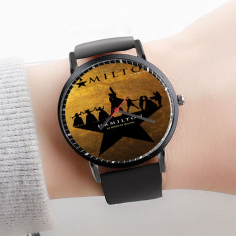 Pastele Hamilton American Musical Watch Custom Unisex Black Quartz Watch Premium Gift Box Watches