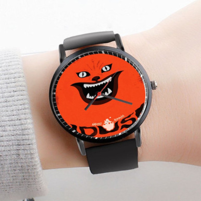 Pastele Hausu Watch Custom Unisex Black Quartz Watch Premium Gift Box Watches