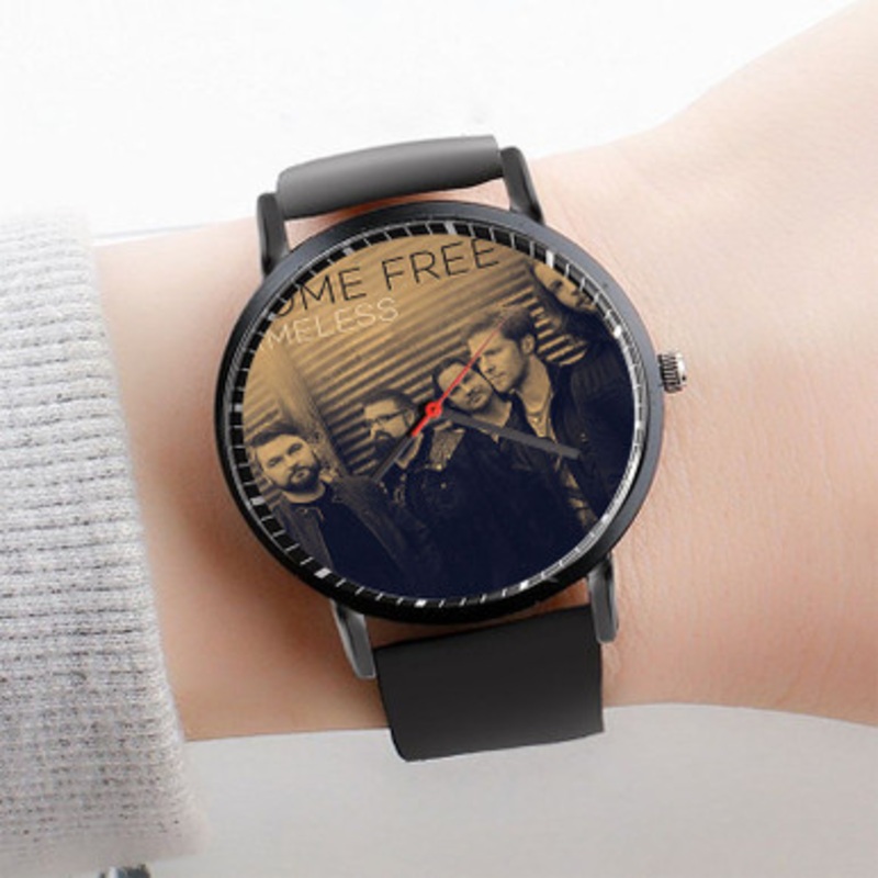 Pastele Home Free Watch Custom Unisex Black Quartz Watch Premium Gift Box Watches