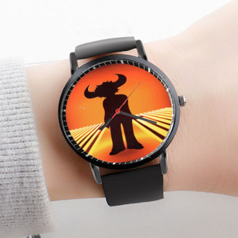 Pastele Jamiroquai Watch Custom Unisex Black Quartz Watch Premium Gift Box Watches