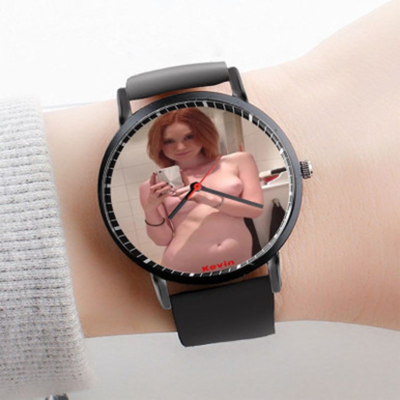 Pastele Karen Gillan Nebula Watch Custom Unisex Black Quartz Watch Premium Gift Box Watches