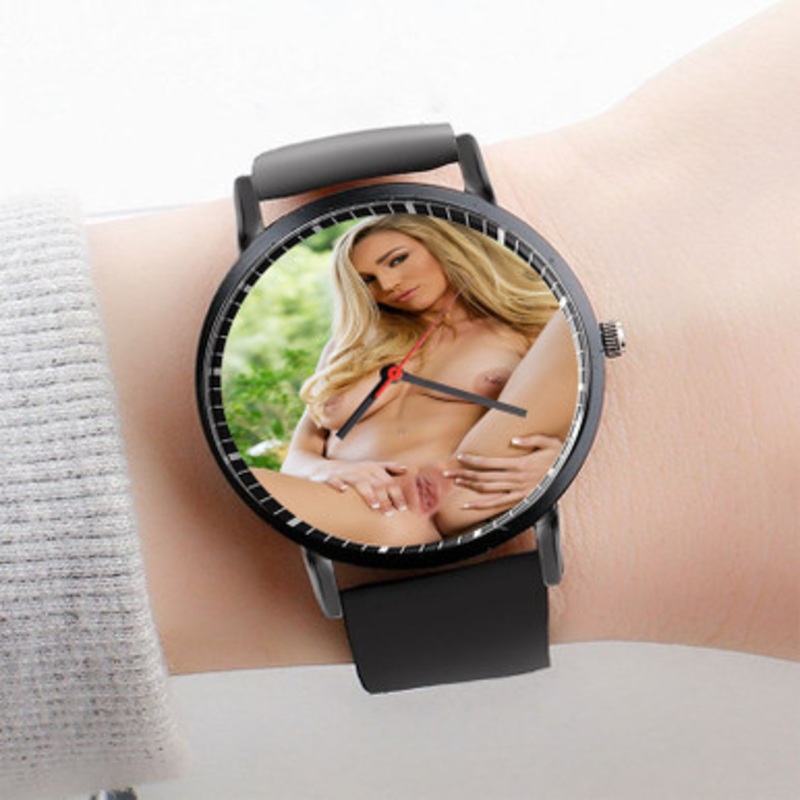 Pastele Kendra Sunderland Watch Custom Unisex Black Quartz Watch Premium Gift Box Watches