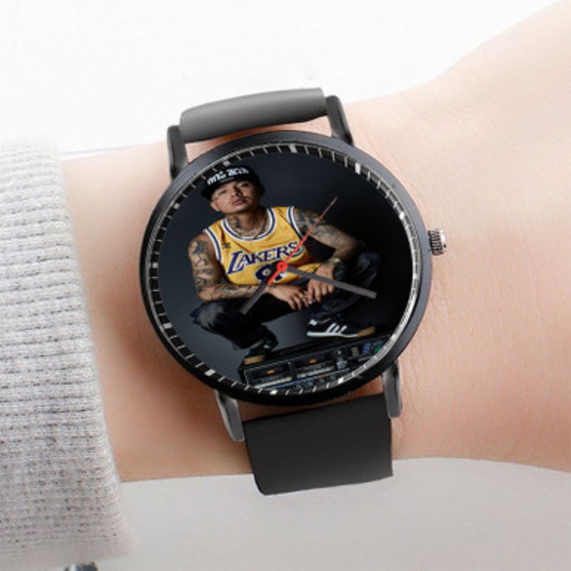 Pastele King Lil G Watch Custom Unisex Black Quartz Watch Premium Gift Box Watches