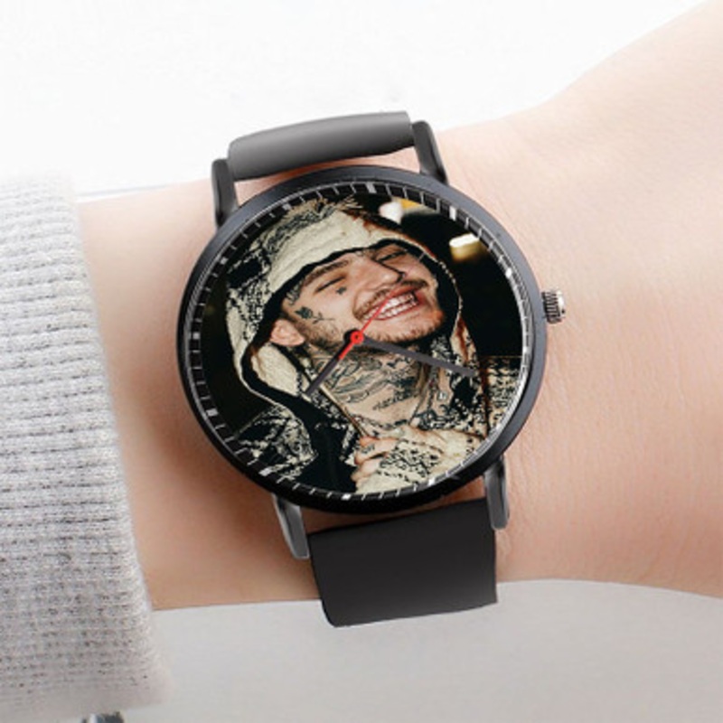Pastele Lil Peep Watch Custom Unisex Black Quartz Watch Premium Gift Box Watches