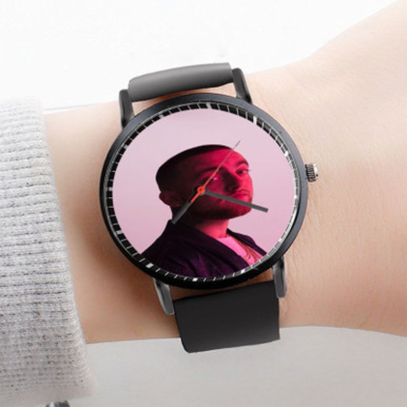 Pastele Mac Miller New Watch Custom Unisex Black Quartz Watch Premium Gift Box Watches