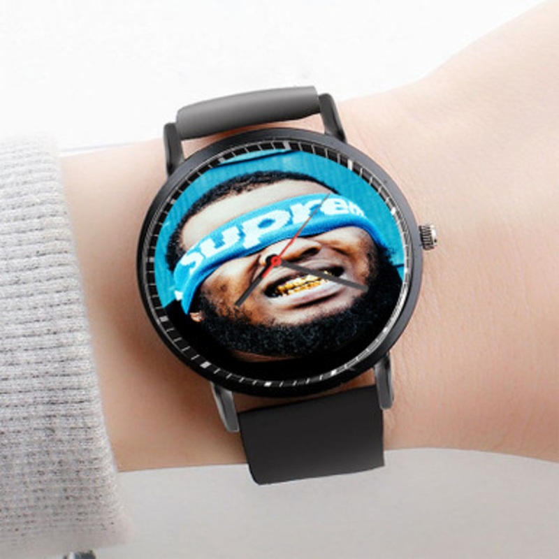 Pastele Maxo Kream Watch Custom Unisex Black Quartz Watch Premium Gift Box Watches