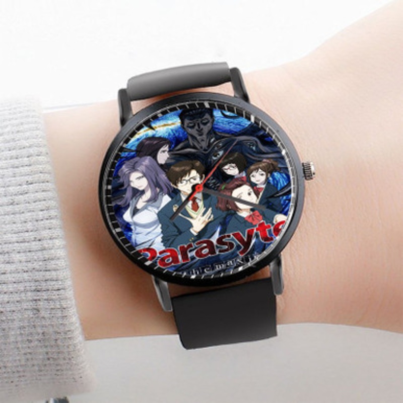 Pastele Parasyte The Maxim Watch Custom Unisex Black Quartz Watch Premium Gift Box Watches