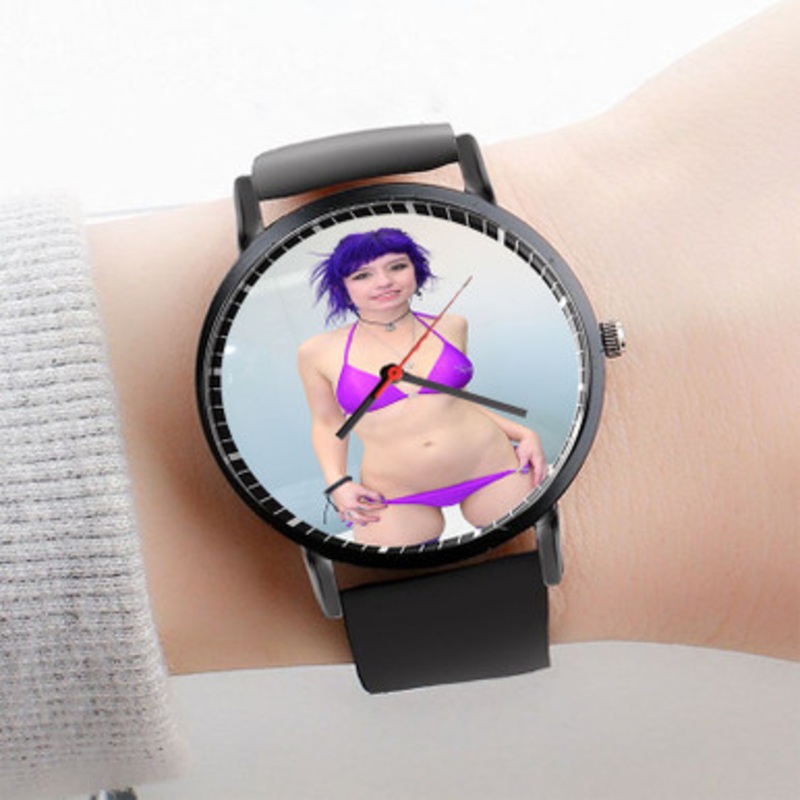 Pastele Proxy Paige Watch Custom Unisex Black Quartz Watch Premium Gift Box Watches