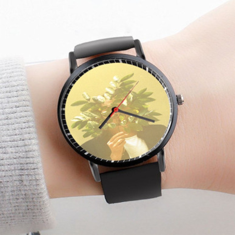 Pastele Skyline FKJ Watch Custom Unisex Black Quartz Watch Premium Gift Box Watches