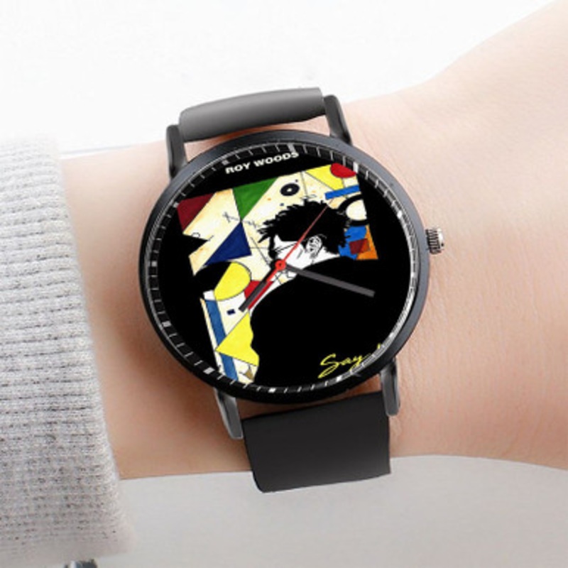 Pastele Take Time Roy Woods Feat 24hrs Watch Custom Unisex Black Quartz Watch Premium Gift Box Watches