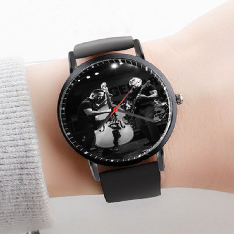 Pastele Tiger Army Watch Custom Unisex Black Quartz Watch Premium Gift Box Watches