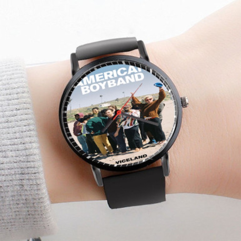 Pastele Brockhampton Viceland Watch Custom Unisex Black Quartz Watch Premium Gift Box Watches