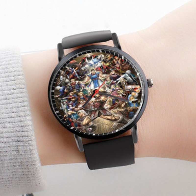 Pastele Castlevania Watch Custom Unisex Black Quartz Watch Premium Gift Box Watches