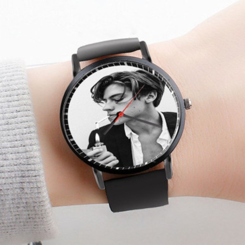 Pastele Cole Sprouse Arts Watch Custom Unisex Black Quartz Watch Premium Gift Box Watches