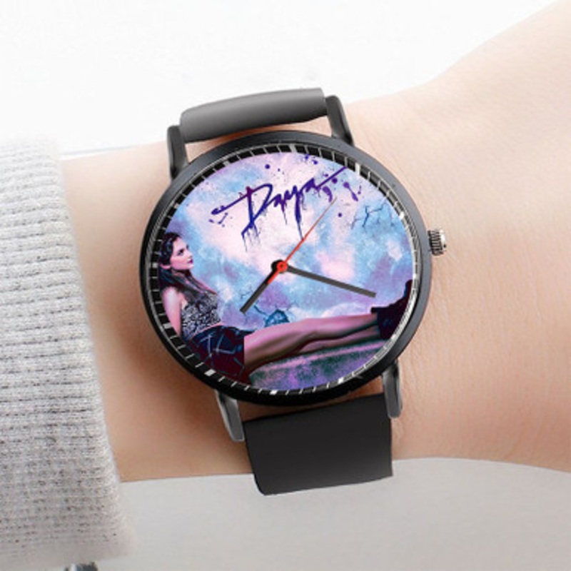 Pastele Daya Sit Still Look Pretty Watch Custom Unisex Black Quartz Watch Premium Gift Box Watches