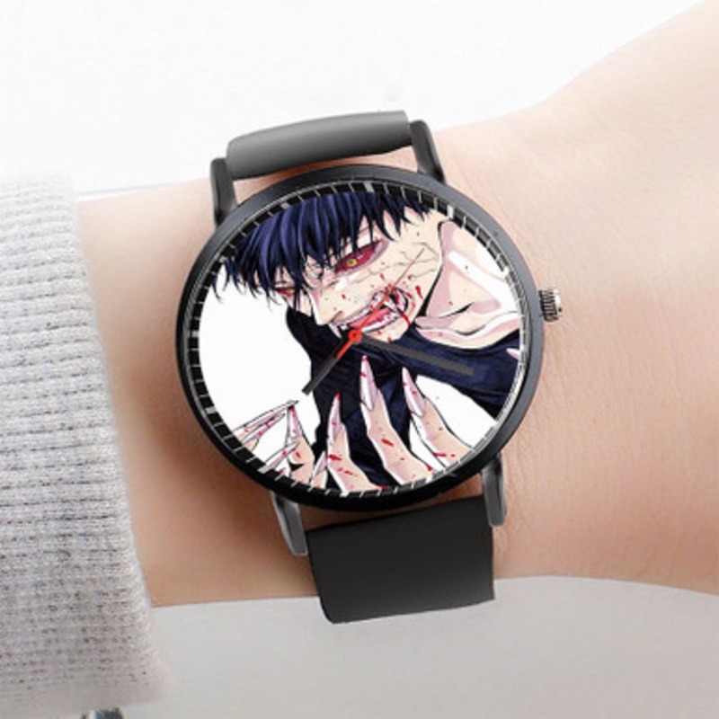 Pastele Devil s Line Watch Custom Unisex Black Quartz Watch Premium Gift Box Watches