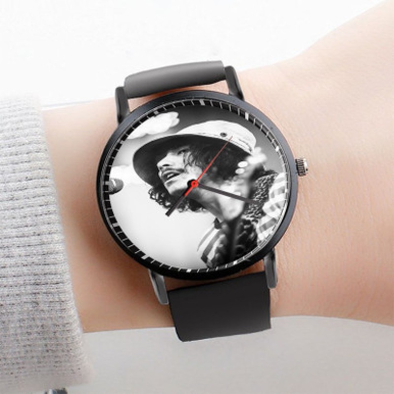 Pastele Diz Sticky Fingers Watch Custom Unisex Black Quartz Watch Premium Gift Box Watches