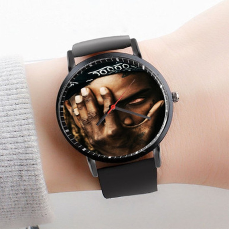 Pastele Fetty Wap Watch Custom Unisex Black Quartz Watch Premium Gift Box Watches
