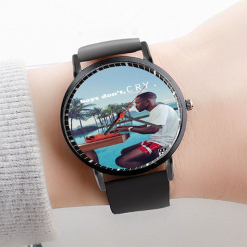 Pastele Frank Ocean Boys Don t Cry Watch Custom Unisex Black Quartz Watch Premium Gift Box Watches