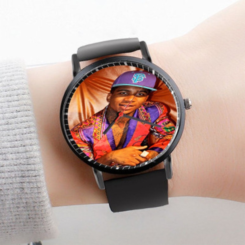 Pastele Lil B Watch Custom Unisex Black Quartz Watch Premium Gift Box Watches