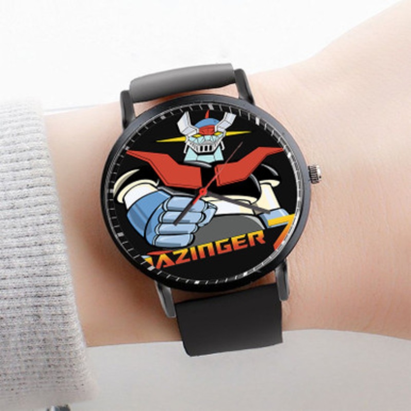 Pastele Mazinger Z Watch Custom Unisex Black Quartz Watch Premium Gift Box Watches