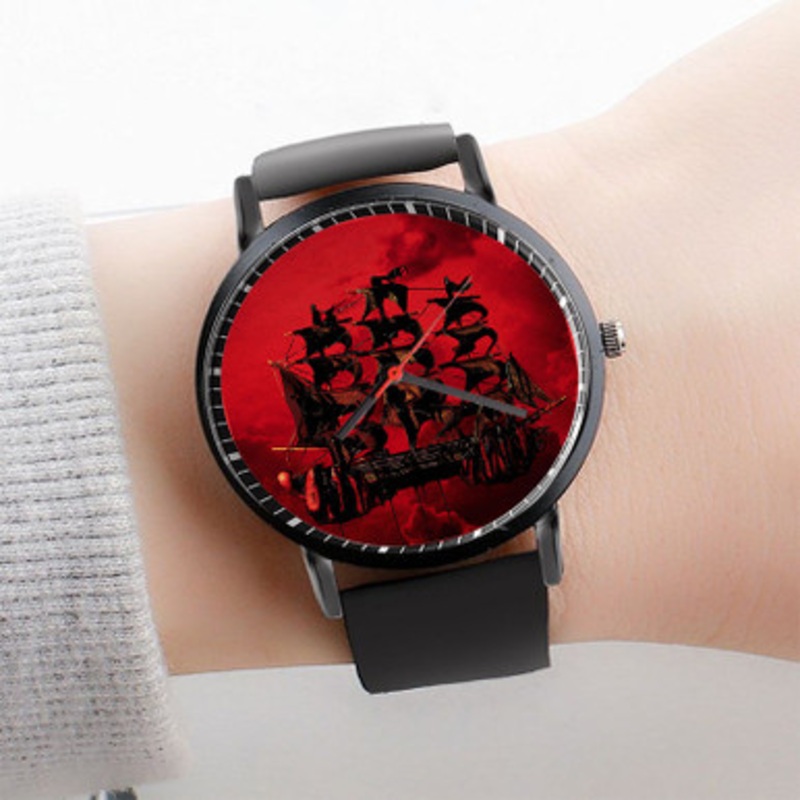 Pastele Row Your Boat Yelawolf Watch Custom Unisex Black Quartz Watch Premium Gift Box Watches