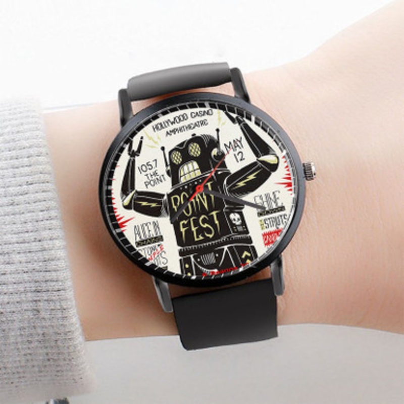 Pastele Shinedown New Watch Custom Unisex Black Quartz Watch Premium Gift Box Watches