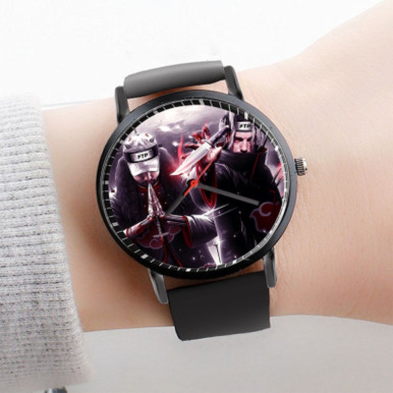 Pastele Suicideboys Akatsuki Watch Custom Unisex Black Quartz Watch Premium Gift Box Watches