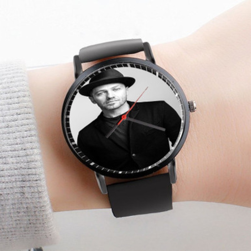 Pastele Toby Mac Watch Custom Unisex Black Quartz Watch Premium Gift Box Watches