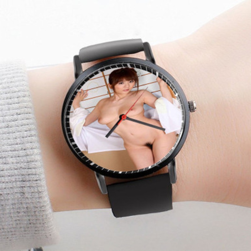 Pastele Yuma Asami Watch Custom Unisex Black Quartz Watch Premium Gift Box Watches