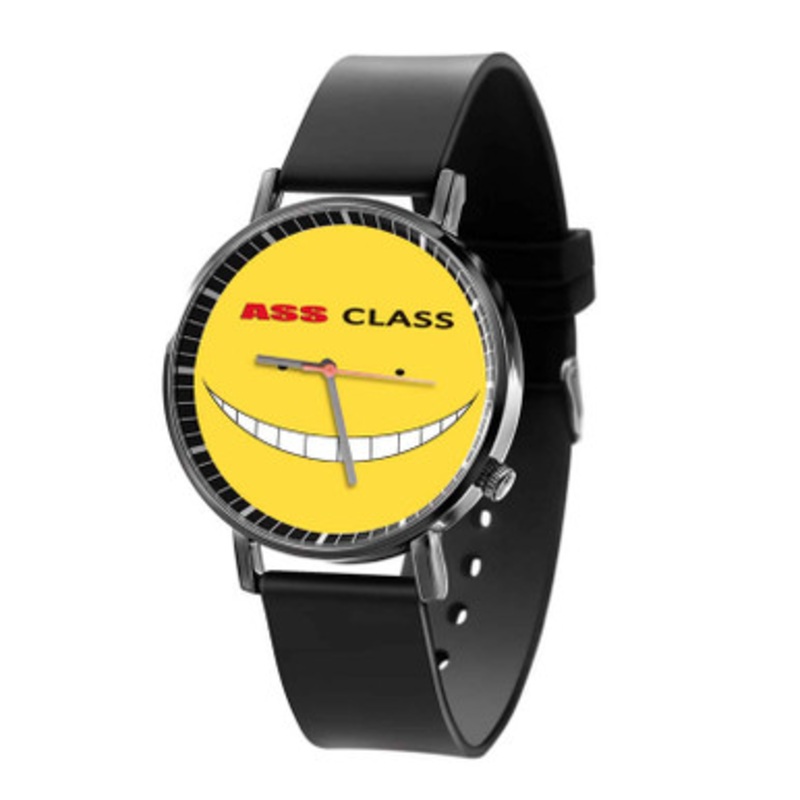 Assassination Classroom Black Quartz Watch Unisex With Premium Gift Box