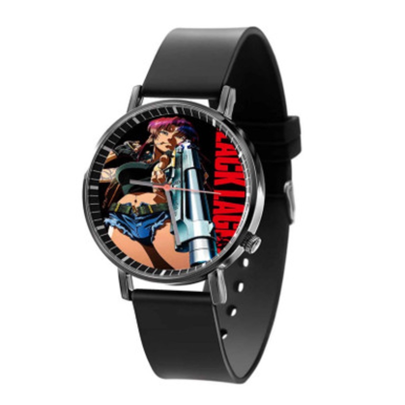 Black Lagoon Black Quartz Watch Unisex With Premium Gift Box