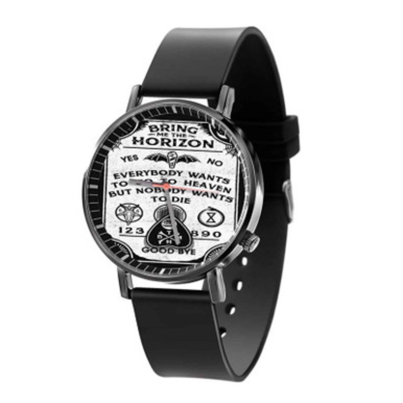 Bring Me The Horizon Print Black Quartz Watch Unisex With Premium Gift Box