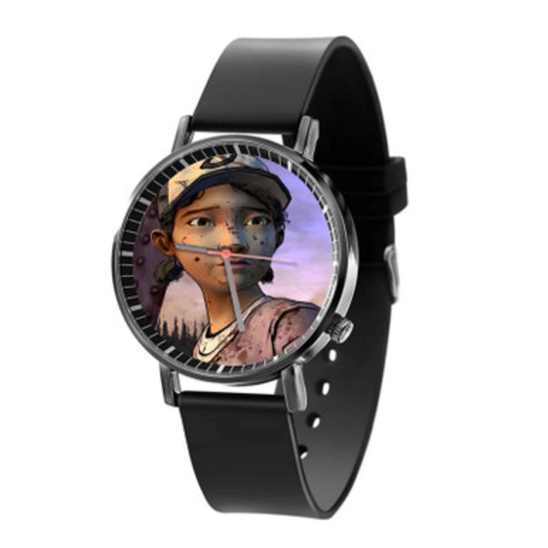 Clementine The Walking Dead Unisex Black Quartz Watch With Premium Gift Box