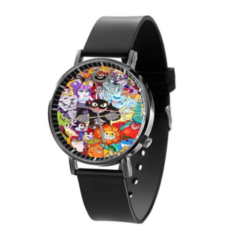 Cuphead Rogues Black Quartz Watch Unisex With Premium Gift Box