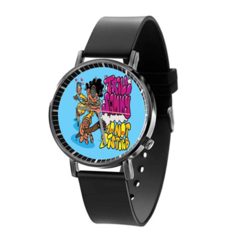 Do Not Disturb Trill Sammy Black Quartz Watch Unisex With Premium Gift Box