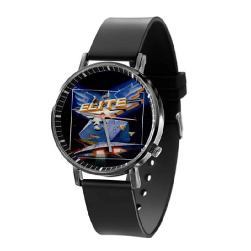 Elite Dangerous Arts Unisex Black Quartz Watch With Premium Gift Box