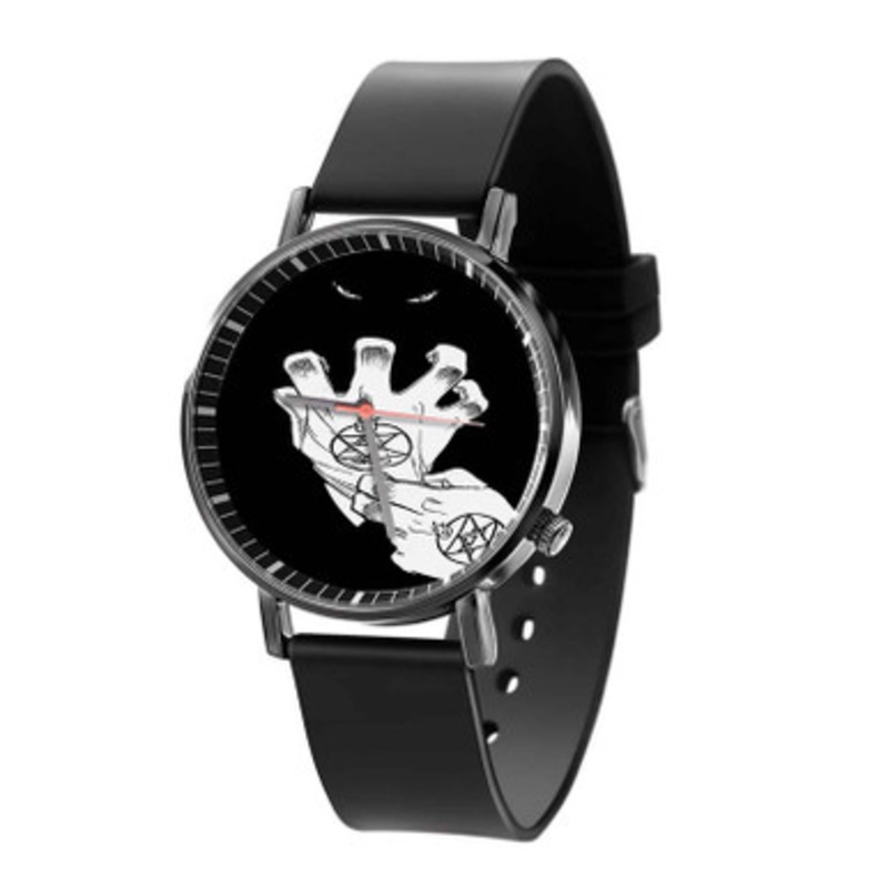 Fullmetal Alchemist Hand Black Quartz Watch Unisex With Premium Gift Box