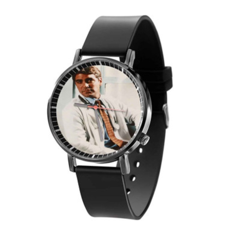 George Clooney Black Quartz Watch With Premium Gift Box for Unisex