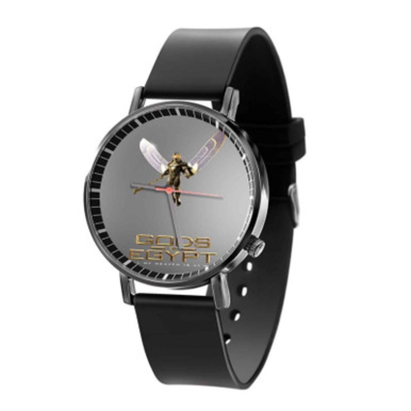 Gods of Egypt Arts Unisex Black Quartz Watch With Premium Gift Box