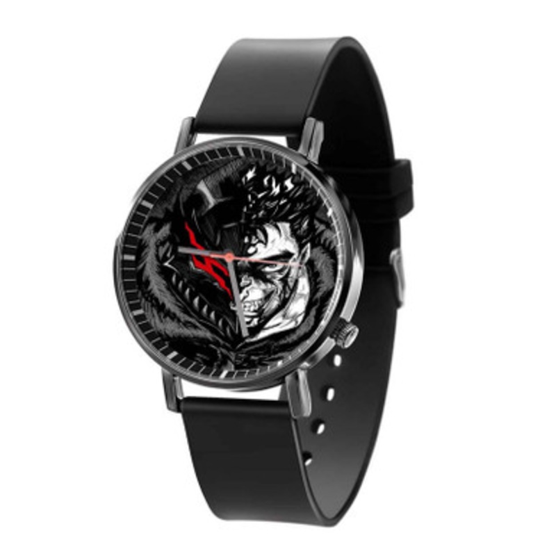 Guts Berserk Black Quartz Watch Unisex With Premium Gift Box