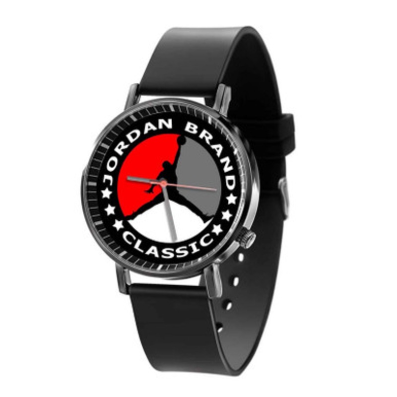 jordan Black Quartz Watch Unisex With Premium Gift Box
