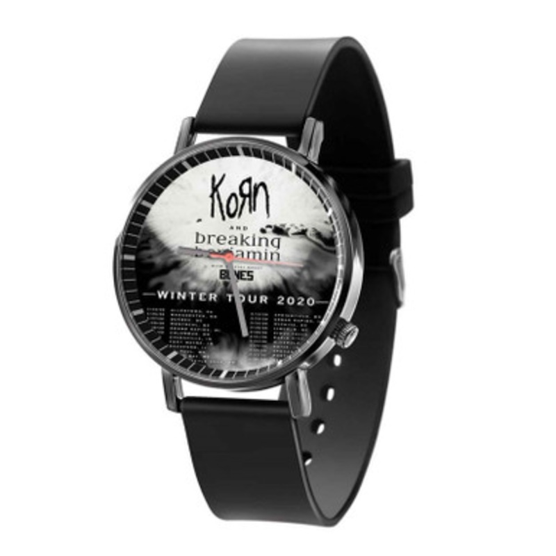 Korn and Breaking Benjamin Winter Tour Unisex Quartz Watch With Premium Gift Box