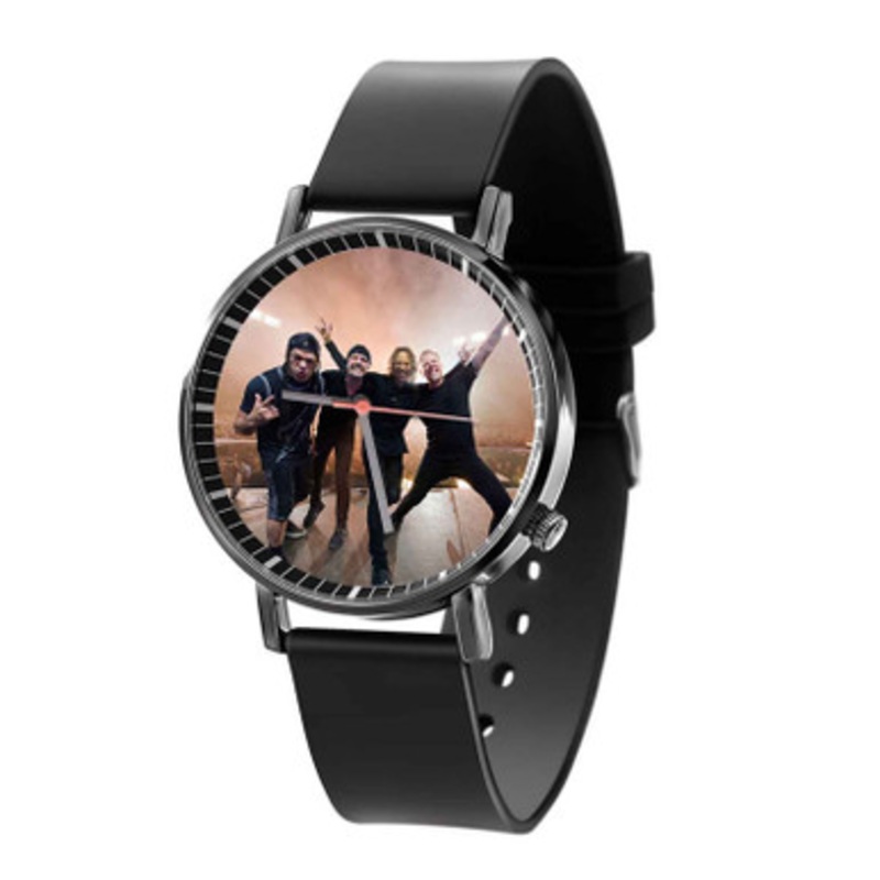 Metallica In The Second Half Unisex Black Quartz Watch With Premium Gift Box