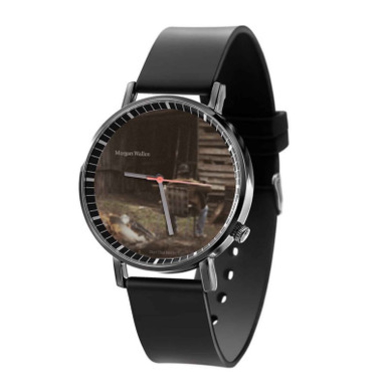 Morgan Wallen One Thing at A Time Black Quartz Watch With Premium Gift Box for Unisex