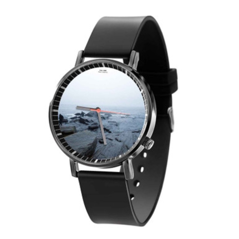 Pop 1280 Way Station Black Quartz Watch Unisex With Premium Gift Box