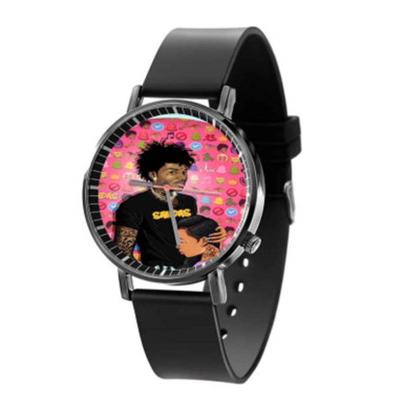 Sandas Black Quartz Watch With Premium Gift Box for Unisex